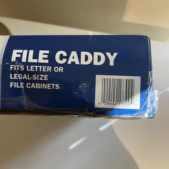 Space Solutions 18" File Caddy Black Deep Or Legal Size - Picture 8 of 11